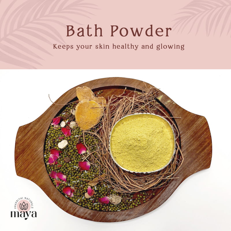 Bath powder Bath powder